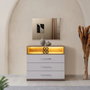 Hanah Home Cómoda Milano Blanco y Marrón